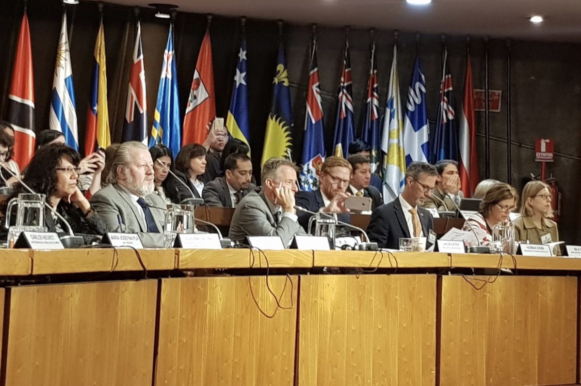La Defensoría del Pueblo de la Nación participa en Chile en la Tercera Consulta Regional sobre Empresas y DDHH