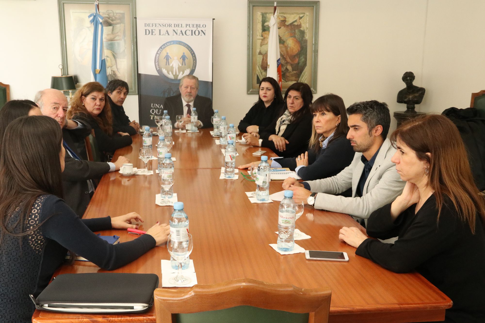 La Defensoría del Pueblo de la Nación recibió a Defensores de ADPRA y a familiares de pacientes con AME