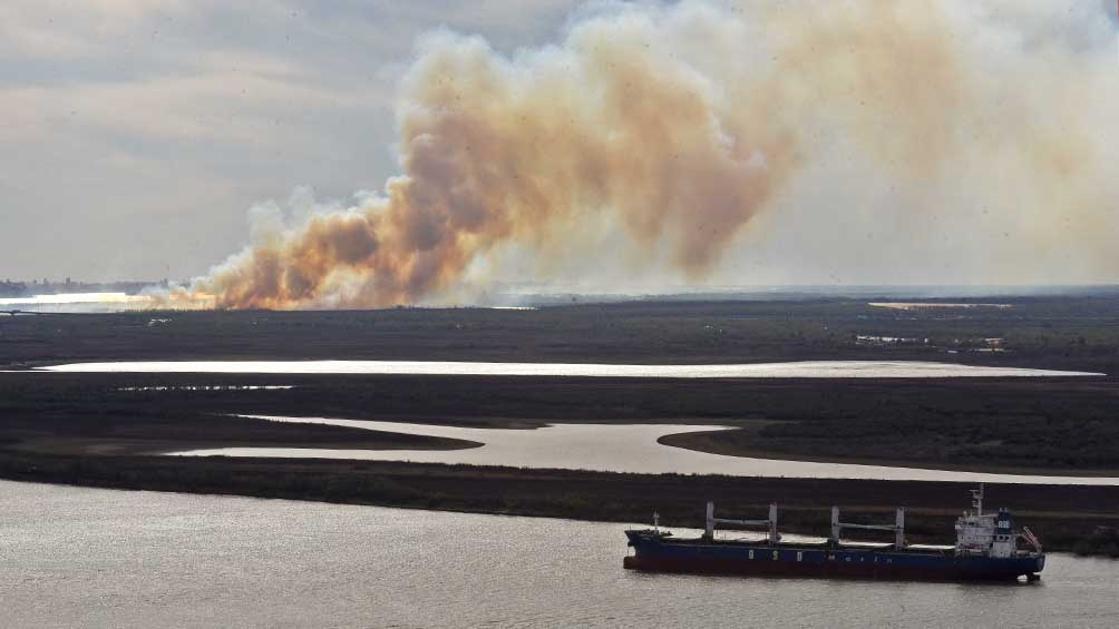 Incendios en el Delta - La Defensoría del Pueblo de la Nación insiste en que la clave es la gestión coordinada e interjurisdiccional del Humedal