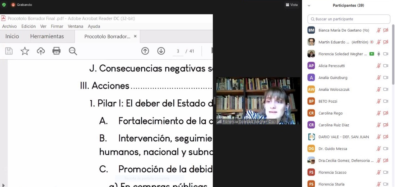 La Defensoría del Pueblo de la Nación concluyó hoy las Mesas de Trabajo con Defensorías del Pueblo de la República Argentina sobre Empresas y Derechos Humanos que organizó con OACNUDH.