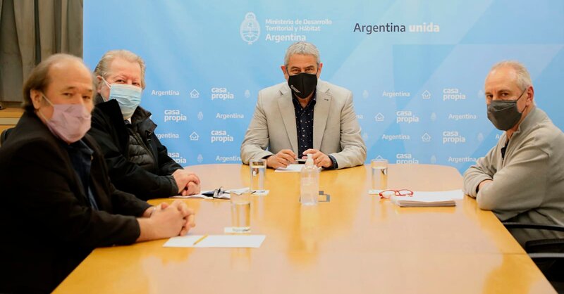 La Defensoría del Pueblo de la Nación se reunió con el Ministro de Desarrollo Territorial y Hábitat