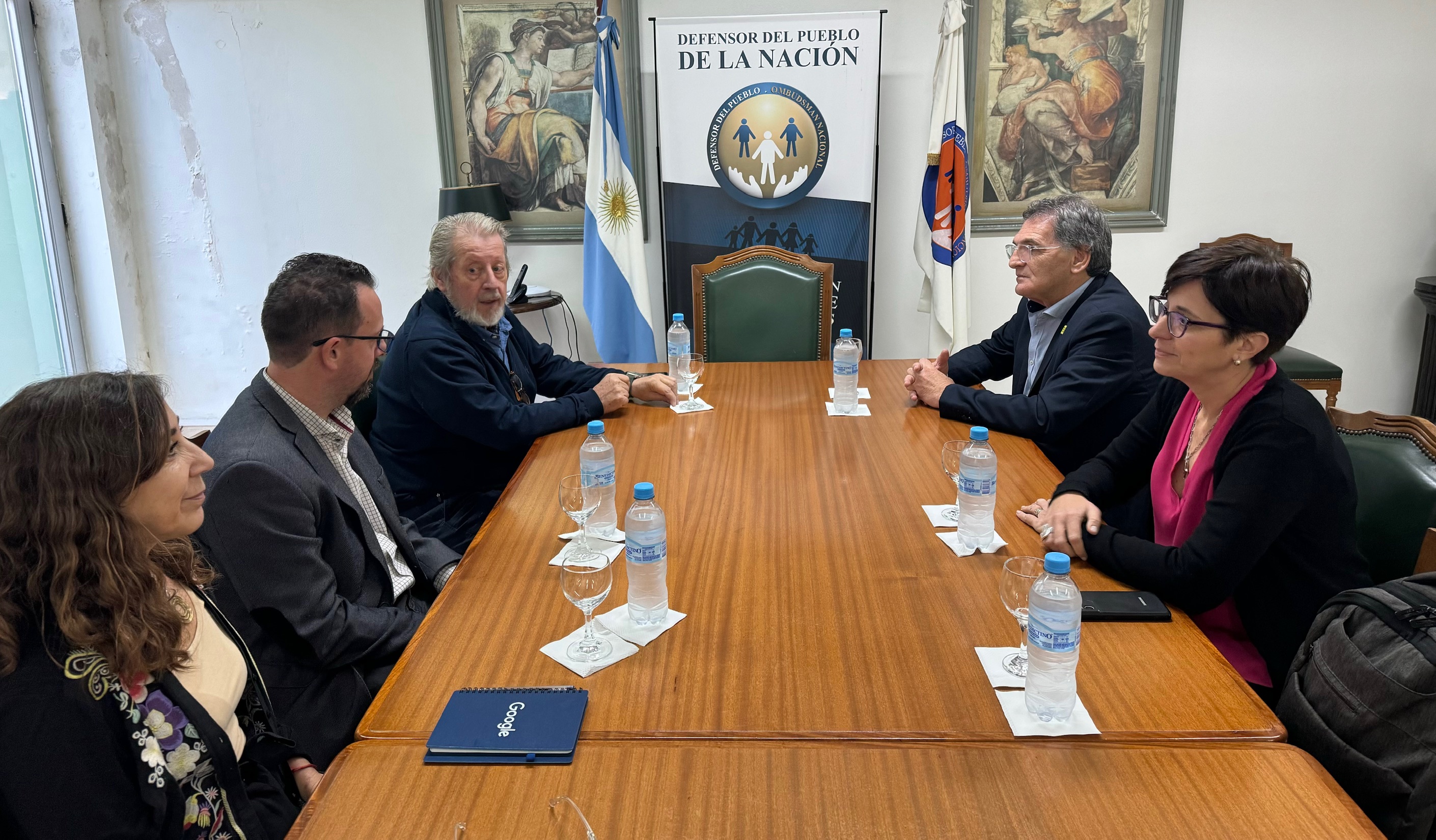 La Defensoría del Pueblo de la Nación recibió la visita del Presidente del Instituto Nacional de Asuntos Indígenas